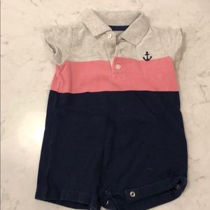 GUC Carter’s polo romper